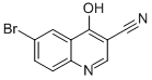 Structure of 6-Bromo-4-hydroxyquinoline-3- carbonitrile