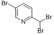 5-溴-2-(二溴甲基)吡啶结构式