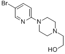 Structure of 2-[4-(5-Bromo-2-pyridinyl)-1-piperazinyl]ethanol