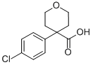 Structure of 4-(4-CHLORO-PHENYL)-TETRAHYDRO-PYRAN-4-CARBOXYLIC ACID
