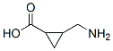 Structure of Cyclopropanecarboxylic acid, 2-(aminomethyl)-, trans-
