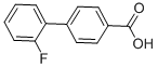 Structure of 2-FLUOROBIPHENYL-4-CARBOXYLIC ACID