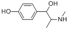Structure of (R*,S*)-4-hydroxy-alpha-[1-(methylamino)ethyl]benzyl alcohol