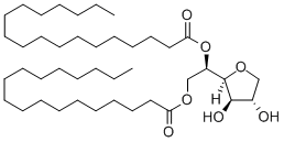 Structure of Sorbitan, dioctadecanoate