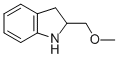 Structure of 2-(METHOXYMETHYL)INDOLINE