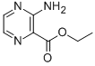 Structure of ETHYL 3-AMINOPYRAZINE-2-CARBOXYLATE
