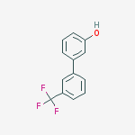 Structure of 3'-(TRIFLUOROMETHYL)[1,1'-BIPHENYL]-3-OL