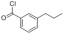 Structure of Benzoyl chloride,3-propyl-