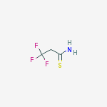 3,3,3-TRIFLUOROTHIOPROPIONAMIDE结构式