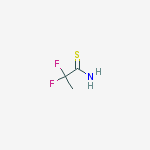 Structure of 2,2-DIFLUOROTHIOPROPIONAMIDE