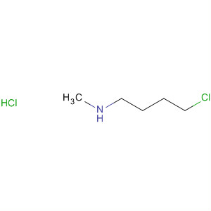 Structure of 1-Butanamine, 4-chloro-N-methyl-, hydrochloride