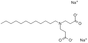 Structure of N-DODECYL-B-IMINODIPROPIONIC ACID, DISODIUM SALT