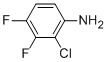 Structure of 2-Chloro-3,4-difluoroaniline