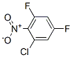 1-chloro-3,5-difluoro-2-nitrobenzene结构式