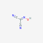 Propanedinitrile, (hydroxyimino)-结构式