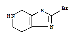 Structure of 2-Bromo-4,5,6,7-tetrahydrothiazolo[5,4-c]pyridine hydrochloride