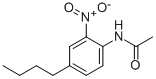 Structure of N-(4-butyl-2-nitrophenyl)acetamide
