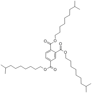 Structure of TRI-ISODECYL TRIMELLITATE