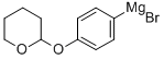 Structure of 4-(2-TETRAHYDRO-2H-PYRANOXY)PHENYLMAGNESIUM BROMIDE