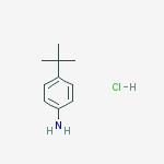 4-tert-butylaniline;hydrochloride结构式