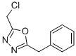 2-benzyl-5-(chloromethyl)-1,3,4-oxadiazole结构式