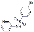 Structure of p-Bromo-N-(3-pyridyl)benzenesulfonamide