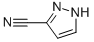 Structure of 1H-PYRAZOLE-3-CARBONITRILE