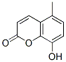 5-methyl-8-hydroxycoumarin结构式