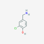 Structure of Phenol, 4-(aminomethyl)-2-chloro-
