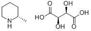 (S)-2-甲基哌啶-L-酒石酸盐结构式