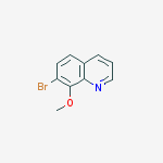7-Bromo-8-methoxyquinoline结构式