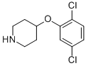 Structure of 4-(2,5-DICHLOROPHENOXY)PIPERIDINE
