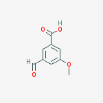 Structure of 3-Formyl-5-methoxybenzoic acid
