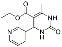 Structure of 5-Pyrimidinecarboxylicacid, 1,2,3,4-tetrahydro-6-methyl-2-oxo-4-(3-pyridinyl)-, ethyl ester
