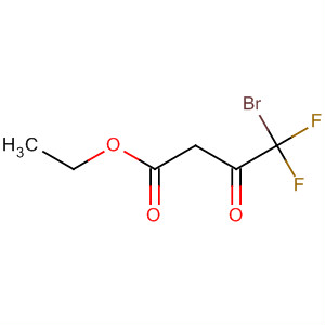 4-溴-4,4-二氟-3-氧代丁酸乙酯结构式