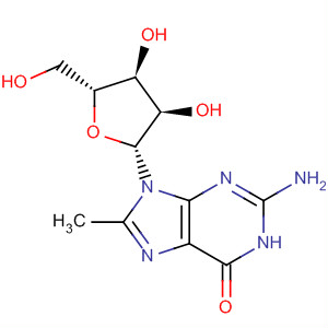 Guanosine, 8-methyl-结构式