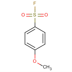 Structure of Benzenesulfonyl fluoride, 4-methoxy-