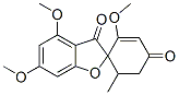 DECHLOROGRISEOFULVIN结构式