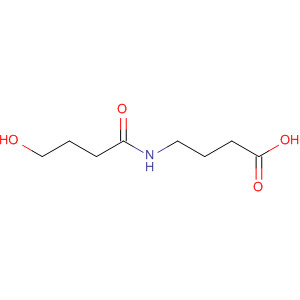 Butanoic acid, 4-[(4-hydroxy-1-oxobutyl)amino]-结构式