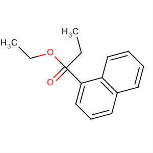 1-Naphthalenepropanoic acid, ethyl ester结构式