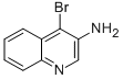 Structure of Quinoline-3-amine, 4-bromo-
