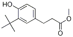 Structure of 3-(3-tert-butyl-4-hydroxyphenyl)propionic acid methyl ester
