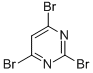 Structure of 2,4,6-TRIBROMOPYRIMIDINE