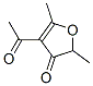 Structure of 4-ACETYL-2,5-DIMETHYL-3(2H)-FURANONE