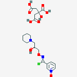 Structure of N-[(2r)-2-hydroxy-3-piperidin-1-ylpropoxy]-1-oxidopyridin-1-ium-3-carboximidoyl Chloride;2-hydroxypropane-1,2,3-tricarboxylic Acid