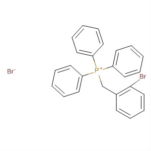 Phosphonium, [(2-bromophenyl)methyl]triphenyl-, bromide结构式
