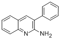 2-AMINO-3-PHENYLQUINOLINE结构式