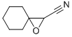 Structure of 1-OXASPIRO[2.5]OCTANE-2-CARBONITRILE