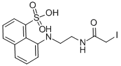 Structure of 1,8-I-AEDANS