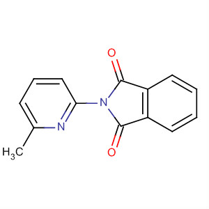 Structure of 1H-Isoindole-1,3(2H)-dione, 2-(6-methyl-2-pyridinyl)-